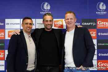 Coach Wouter Vrancken en sportief manager Arnar Vidarsson officieel voorgesteld bij AA Gent: “Dit voelt als thuiskomen”