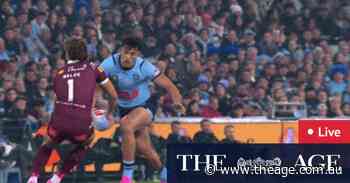 State of Origin I LIVE: Joseph Sua’ali’i sent off, Reece Walsh ruled out, Queensland Maroons run rampant over NSW Blues
