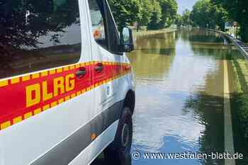 DLRG-Retter aus dem Hochstift kehren aus Hochwasser-Einsatz zurück