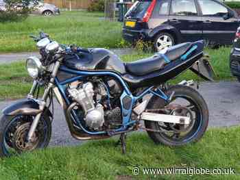 Man arrested and stolen motorbike seized in Moreton