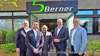Unternehmensbesuch: Berner produziert  seit 40 Jahren am Standort Nagold