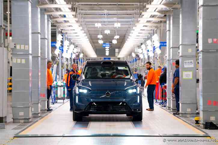 Volvo startet Produktion des EX90 in den USA