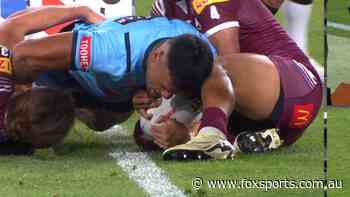 State of Origin 2024: Hamiso Tabuai-Fidow try-saving tackle, Spencer Leniu try, Reece Walsh off, Billy Slater, news, videos, highlights