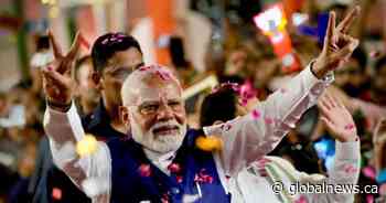 India’s Modi secures record 3rd term but his party loses outright majority 