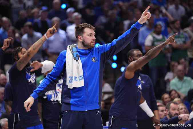 The NBA Finals were too late for Dallas’ Luka Doncic to watch as a kid. Now, he’s in them