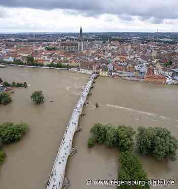 Angespannt, aber nicht katastrophal – die Hochwasserlage in Regensburg