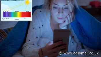 Staring at your phone before bed DOESN'T make it harder to fall asleep, claims new study that contradicts official health advice