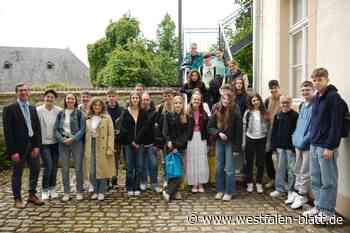 Französische Schüler sind in Warburg angekommen