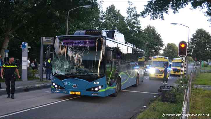 Almere - Werkstraf voor buschauffeur die rood licht miste en pizzabezorger aanreed