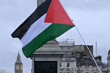 NHS staff will be banned from showing Palestinian flag, says Health Secretary