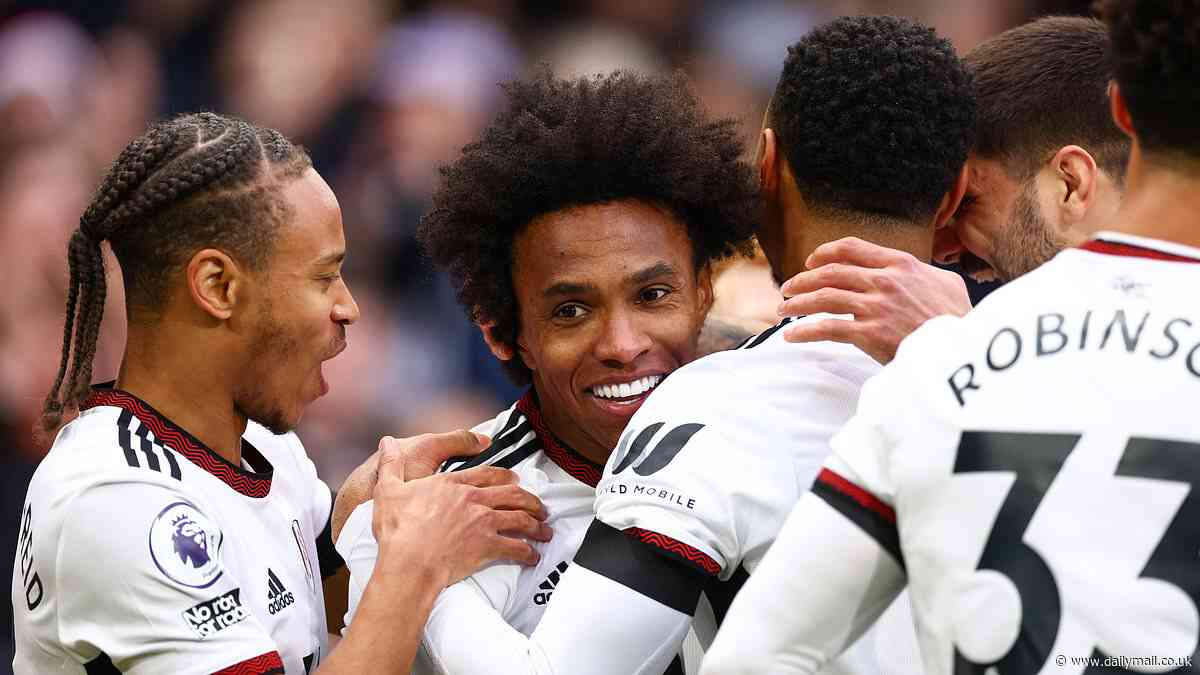 Fulham confirm the departures of NINE players as they reveal their retained list ahead of the 2024-25 season... as they provide update over Willian's future amid Saudi interest