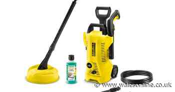 Power washer that 'packs a punch' on patios and driveways but is compact nearly £50 off in sale
