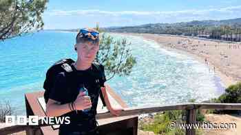 Man's 'daft' charity walk from UK to Ibiza