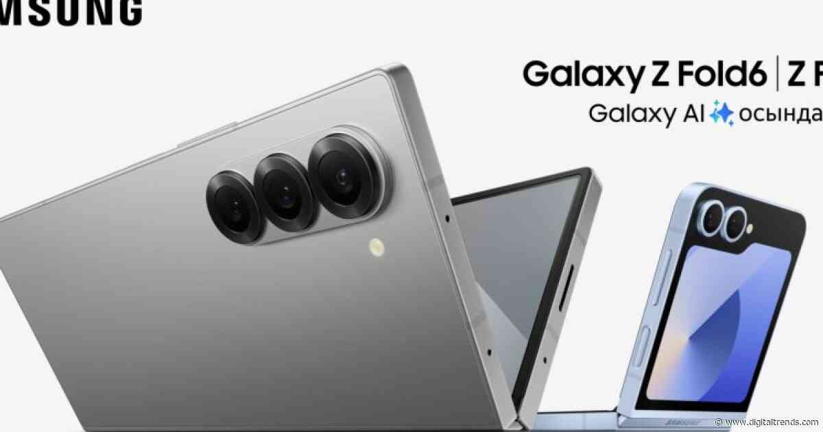 This is our best look yet at the Galaxy Z Fold 6 and Z Flip 6