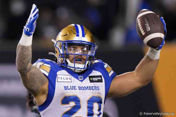 Blue Bombers star running back Oliveira among CFL players to watch in 2024