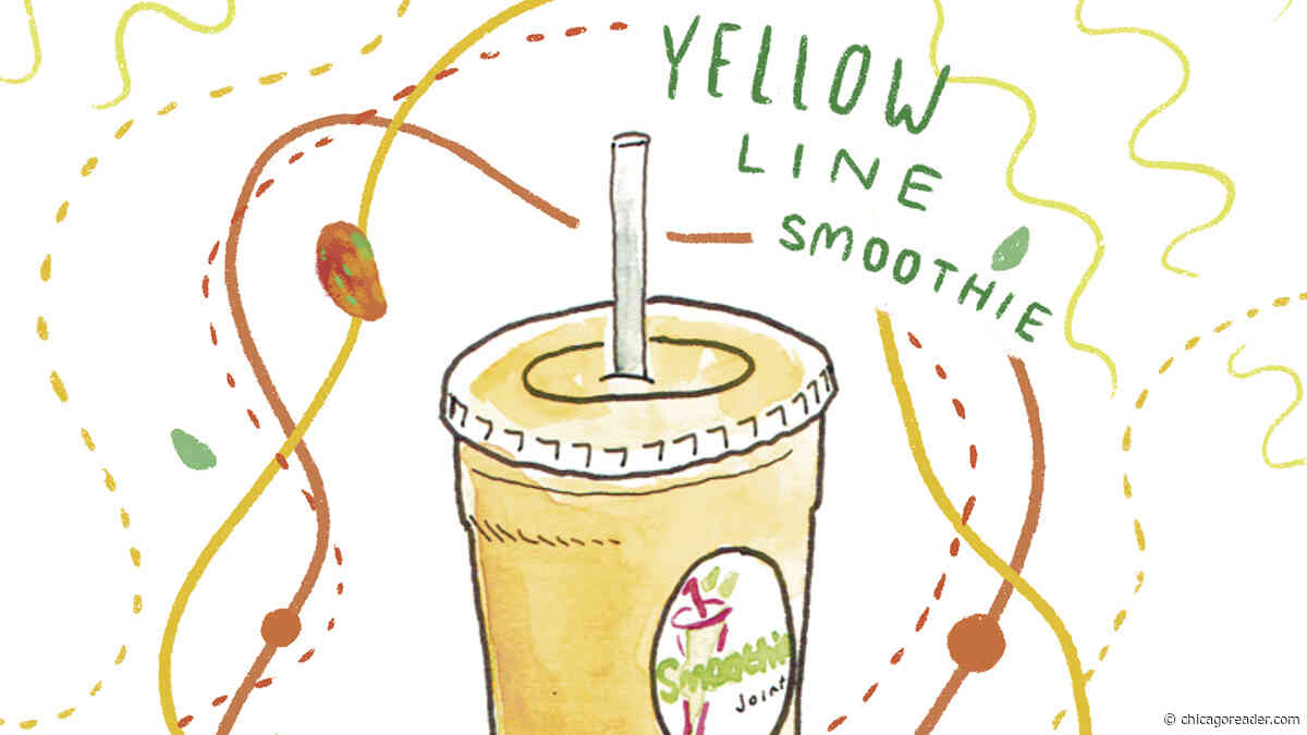 Yellow Line at the Smoothie Joint