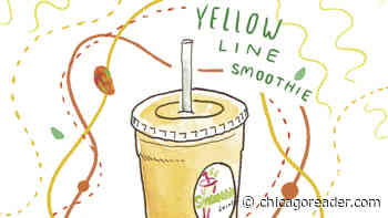 Yellow Line at the Smoothie Joint