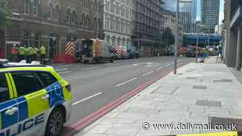 Thousands are evacuated from busy buildings in central London after a gas leak