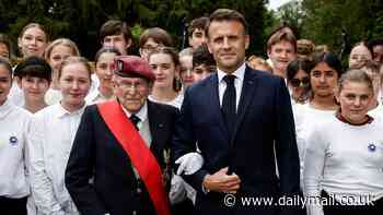 Look at moi! How D-Day anniversary is another chance for grand-standing Macron to 'pose' in the limelight after his threat to put 'boots on the ground' in Ukraine and THOSE macho boxing pictures