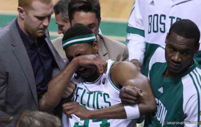 This Day In Lakers History: Celtics’ Paul Pierce Leaves Game 1 Of 2008 NBA Finals In Wheelchair
