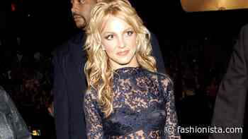 Great Outfits in Fashion History: Britney Spears in a Lace Mini Dress at the 2001 VMAs