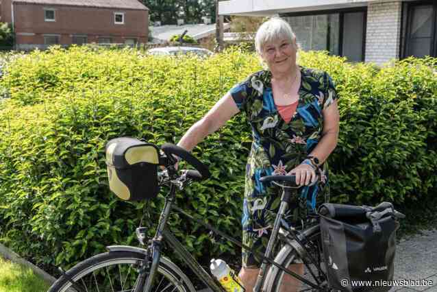 Na opdoffer vorig jaar fietst Myriam (65) toch tiende keer voor het goede doel: “Ik was er kapot van dat mijn fiets gestolen werd”