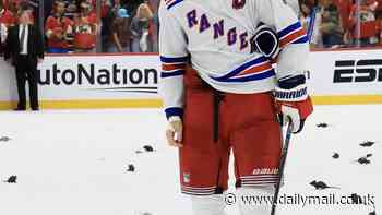 Rangers captain Jacob Trouba slams Barstool critics with tweet about Grayson Murray and suicide rates after being called a 'hypocritical scumbag' who 'sucks at hockey' on podcast