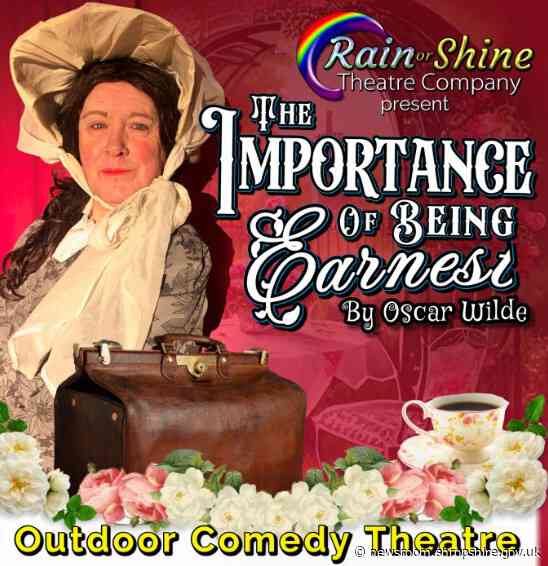 The Importance of Being Earnest at The Mere in Ellesmere on Saturday 22 June