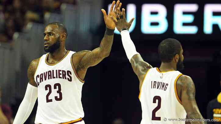 LeBron James is proud of Kyrie Irving but admits he misses former partnership