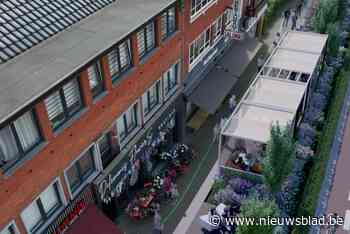 Bijkomende terrassen op straatparking in Stalenstraat