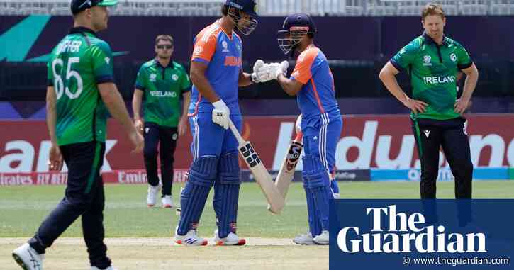 Sharma and Pant demolish Ireland to give India first win at T20 World Cup