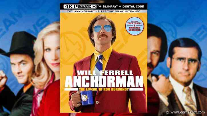 Anchorman Will Soon Be Available On 4K Blu-Ray For The First Time