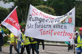 Bad Oeynhausen: Wicker-Gruppe und Verdi nehmen Tarifverhandlungen auf