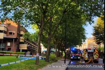 Live: People evacuated after fire reported in Hackney Downs