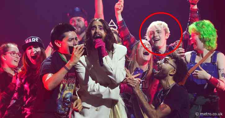 Jared Leto totally clueless who X Factor icons are after they crash his show