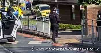 Dramatic moment armed police descend on North Manchester General Hospital
