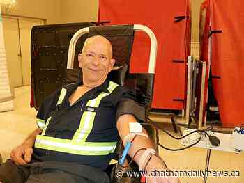 Thamesville man makes 175th blood donation in honour of dad