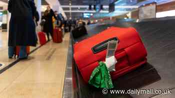 Baggage handler warns passengers not to tie ribbons on suitcases
