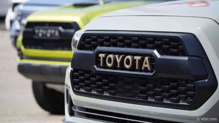 Toyota recalls over 100,000 vehicles over stalled engine concerns