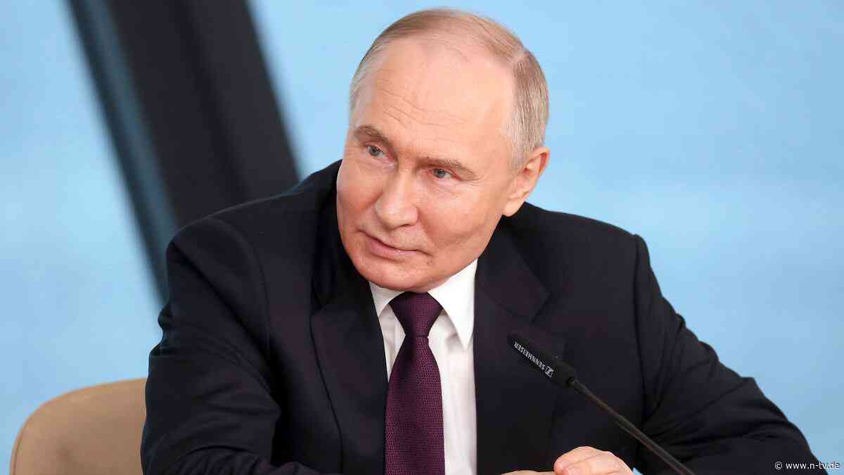 Bei seltenem Treffen: Putin warnt Deutschland und droht dem gesamten Westen