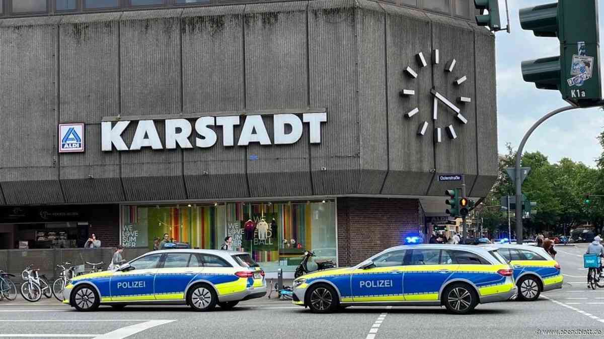 Karstadt Osterstraße umstellt: Jugendliche lösen Großeinsatz aus
