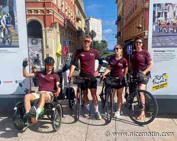 Ils ont terminé leur tour de France à Nice pour "remettre du vélo dans la vie des gens"