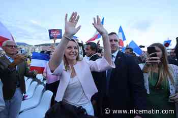 "Jamais la France n’a été à ce point menacée", lance Marion Maréchal lors de son dernier meeting de campagne à Nice