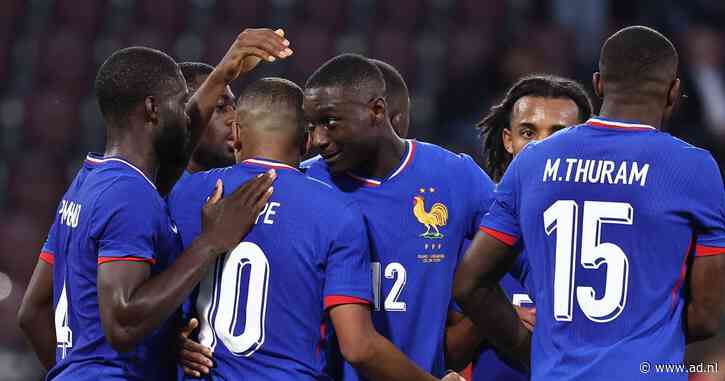 Kylian Mbappé loodst Oranje-opponent Frankrijk met goal en twee assists langs Luxemburg in oefenduel