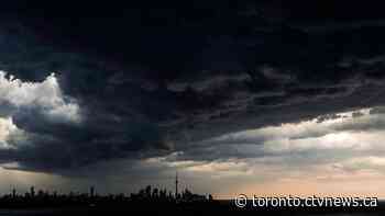 Toronto could see strong wind gusts, nickel-size hail, heavy rain tonight