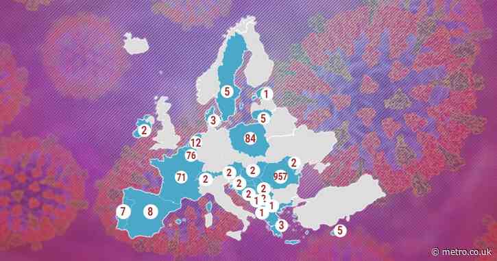 Map reveals measles hotspots after outbreaks across Europe