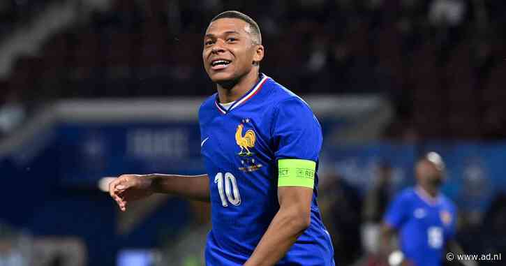 Kylian Mbappé loodst Oranje-opponent Frankrijk langs Luxemburg, België wint bij jubileumduel De Bruyne