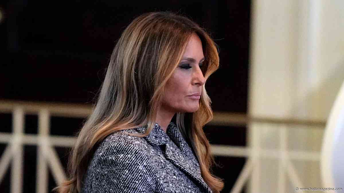 Melania Trump rocks $15k handbag as she leaves NYC with son Barron for first time since Donald Trump's guilty verdict