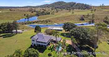 Brooyar offered with a magnificent homestead and room for 800 cows