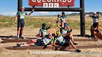 Gloucester rugby players cycling across America